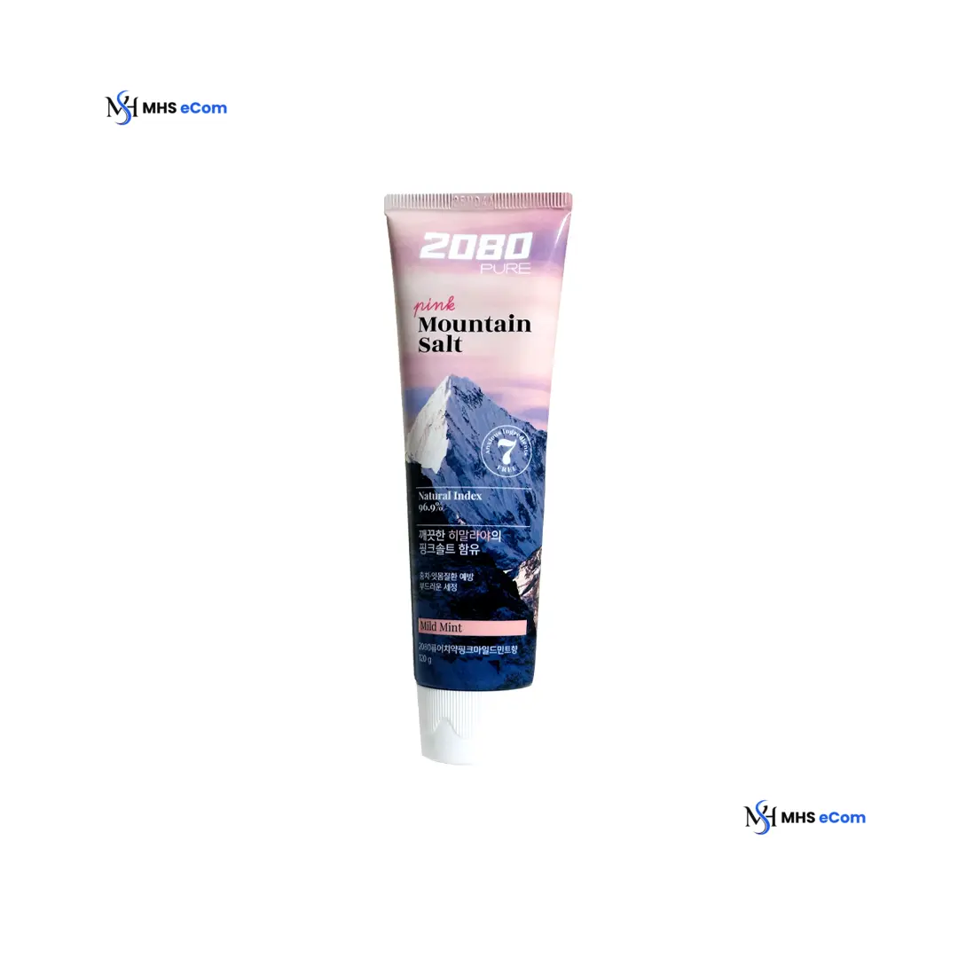 2080 Pure Pink Mountain Salt ( Mild Mint Flavor ) 120 g