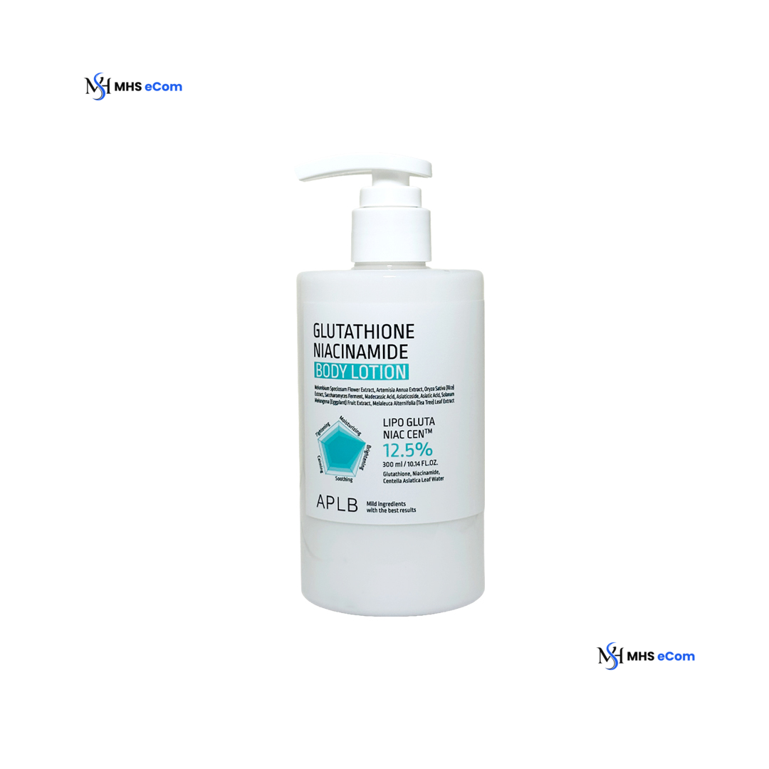 Aplb Glutathione Niacinamide Body Lotion 300ml