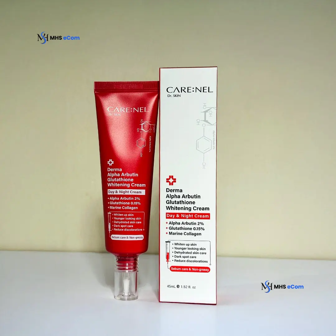 Care:nel Derma Alpha Arbutin Glutathione Whitening Cream 45 ml