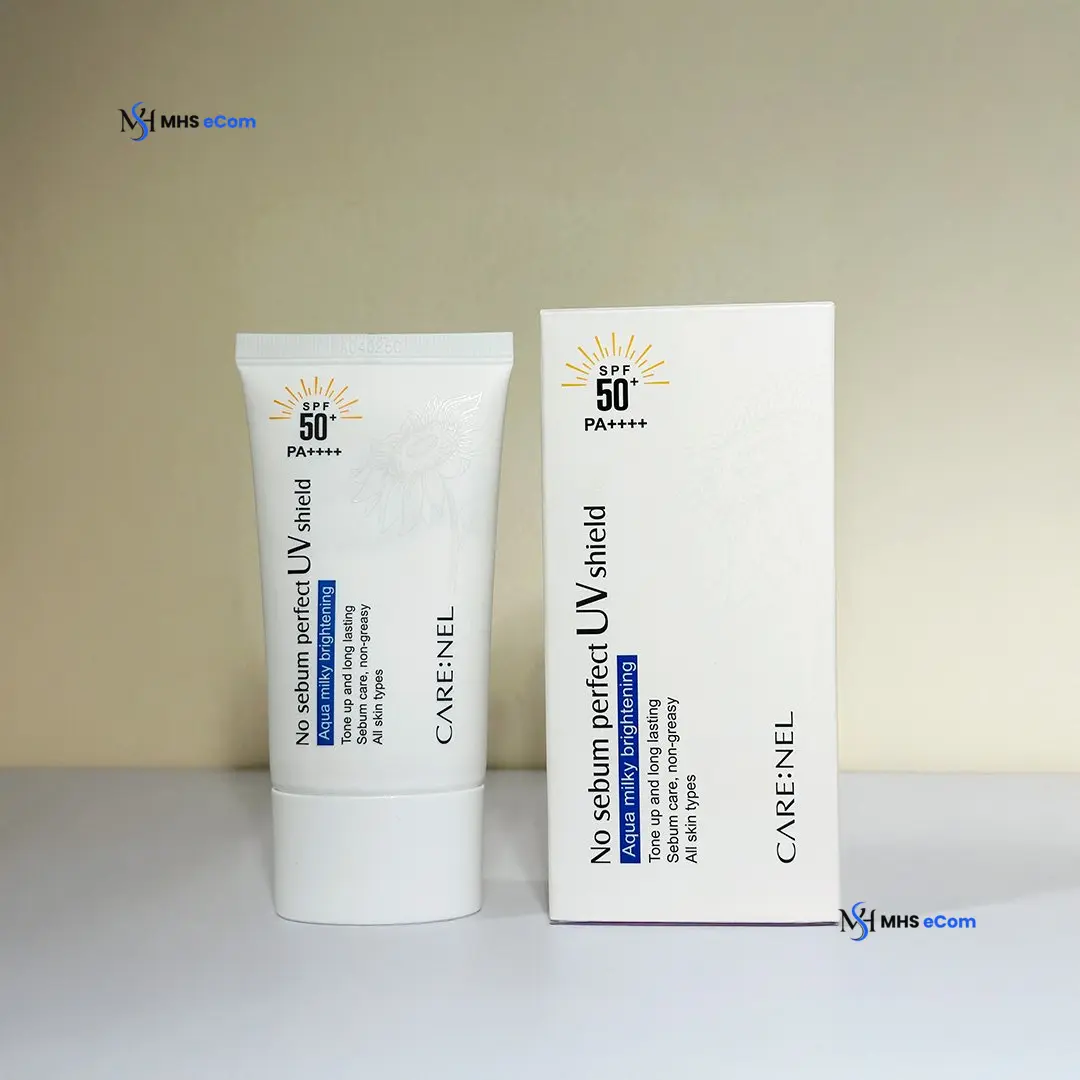 Care:nel No Sebum Perfect UV Shield SPF 50+ PA++++ 50 ml