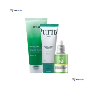 3-Step Korean Skincare Combo for Redness, Acne & Sensitive Skin