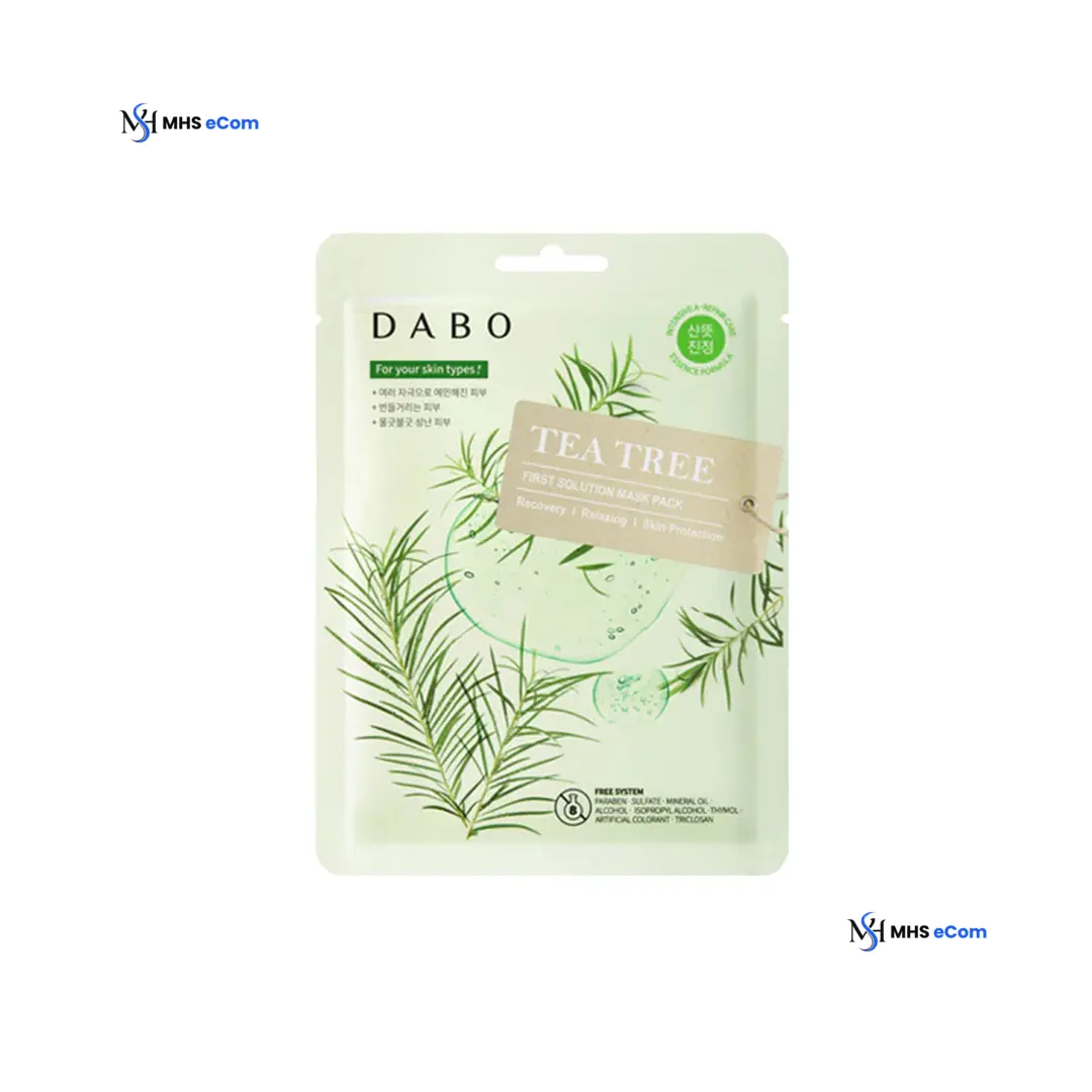 Dabo First Solution Mask Pack (Sheet Mask) - TEA TREE
