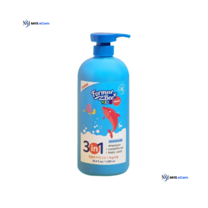 Formalbee Kids 3 in 1 Shampoo+Conditioner+Body Wash 1000ml