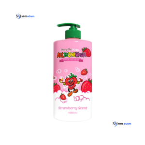 Funnypia Knds All-in-One Wash Strawberry Scent Shampoo+Rinse+Body Wash 1000 ml