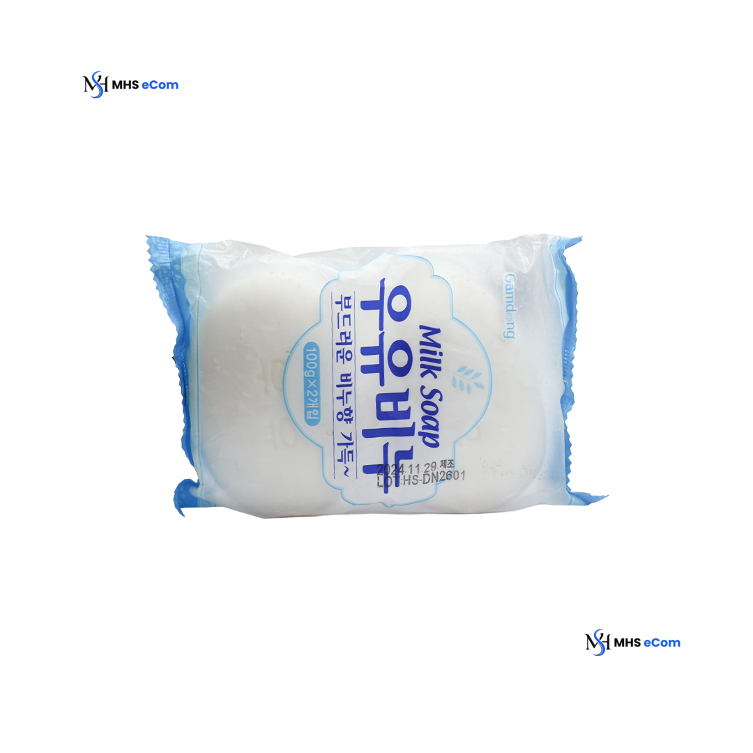 Gamdong Milk Soap (2 pcs) 100*2=200 g