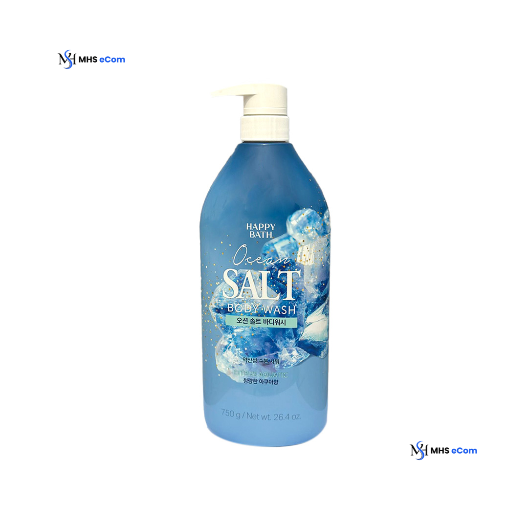 Happy Bath Ocean Salt Body Wash 750 g