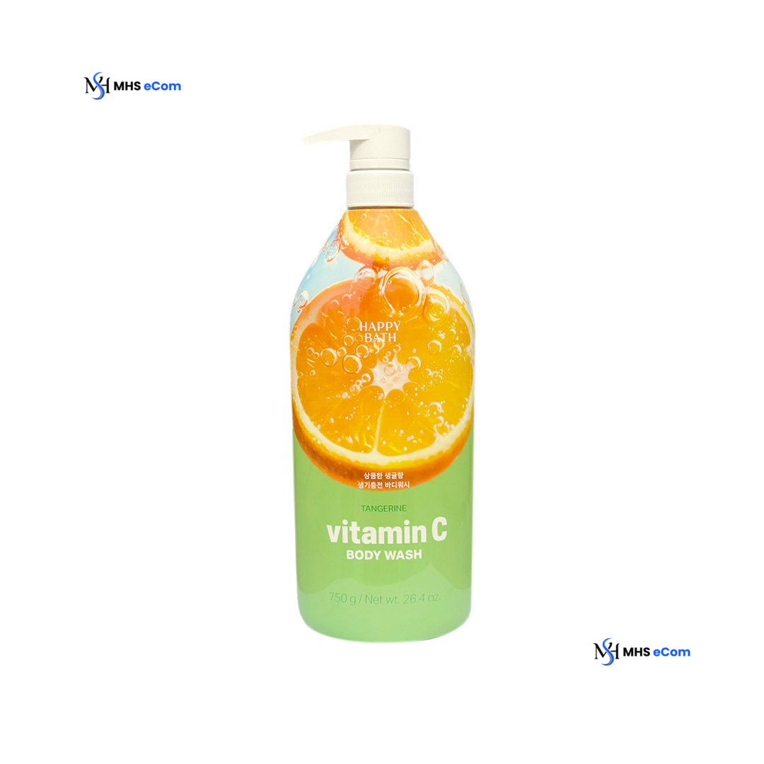 Happy Bath Tangerine Vitamin C Body Wash 750 g