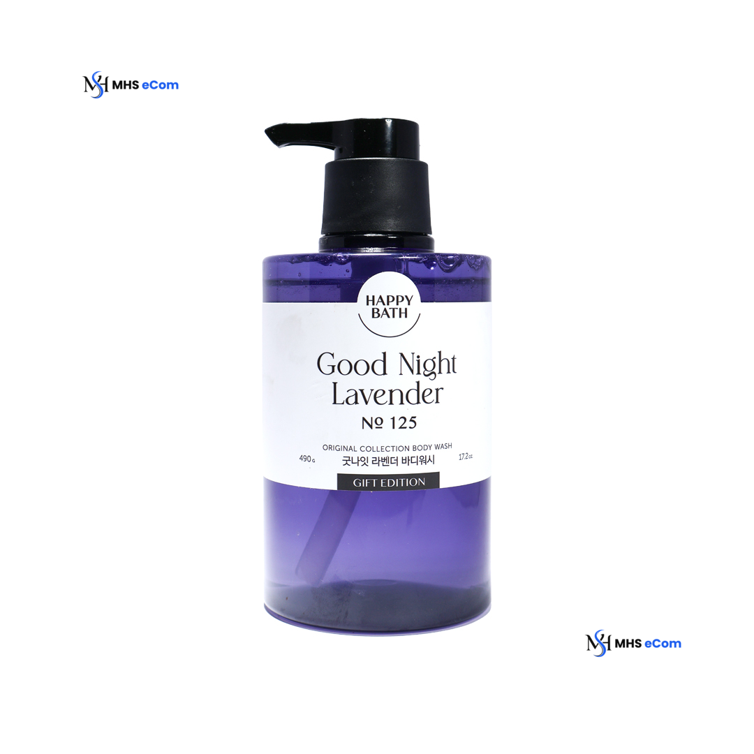 Happy Bath Original Collection Body Wash 490g - GOOD NIGHT LAVENDER NO 125