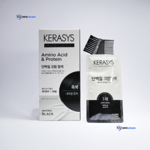 Kerasys Amino Acid & Protein Permanent Hair Color - NATURAL BLACK