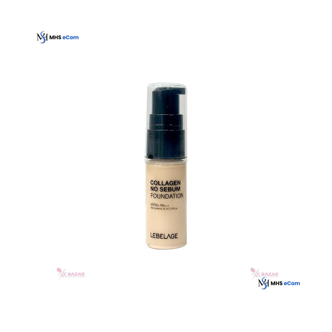 Lebelage Collagen No Sebum Foundation SPF50+ PA+++ 15 ml - 13