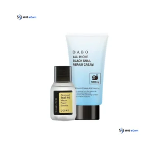 Mini Combo – Dabo Black Snail Cream & Cosrx Advanced Snail 96 Essence