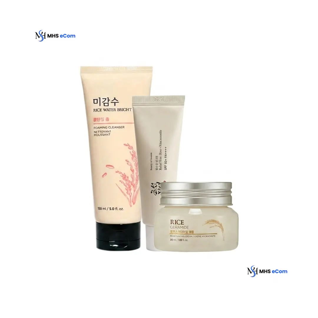 Rice Brightening Skincare Combo (Winter Edition)