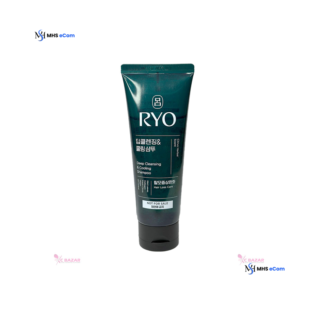 Ryo Deep Cleansing & Cooling Shampoo - Citrus Herbal Scent - 112 ml