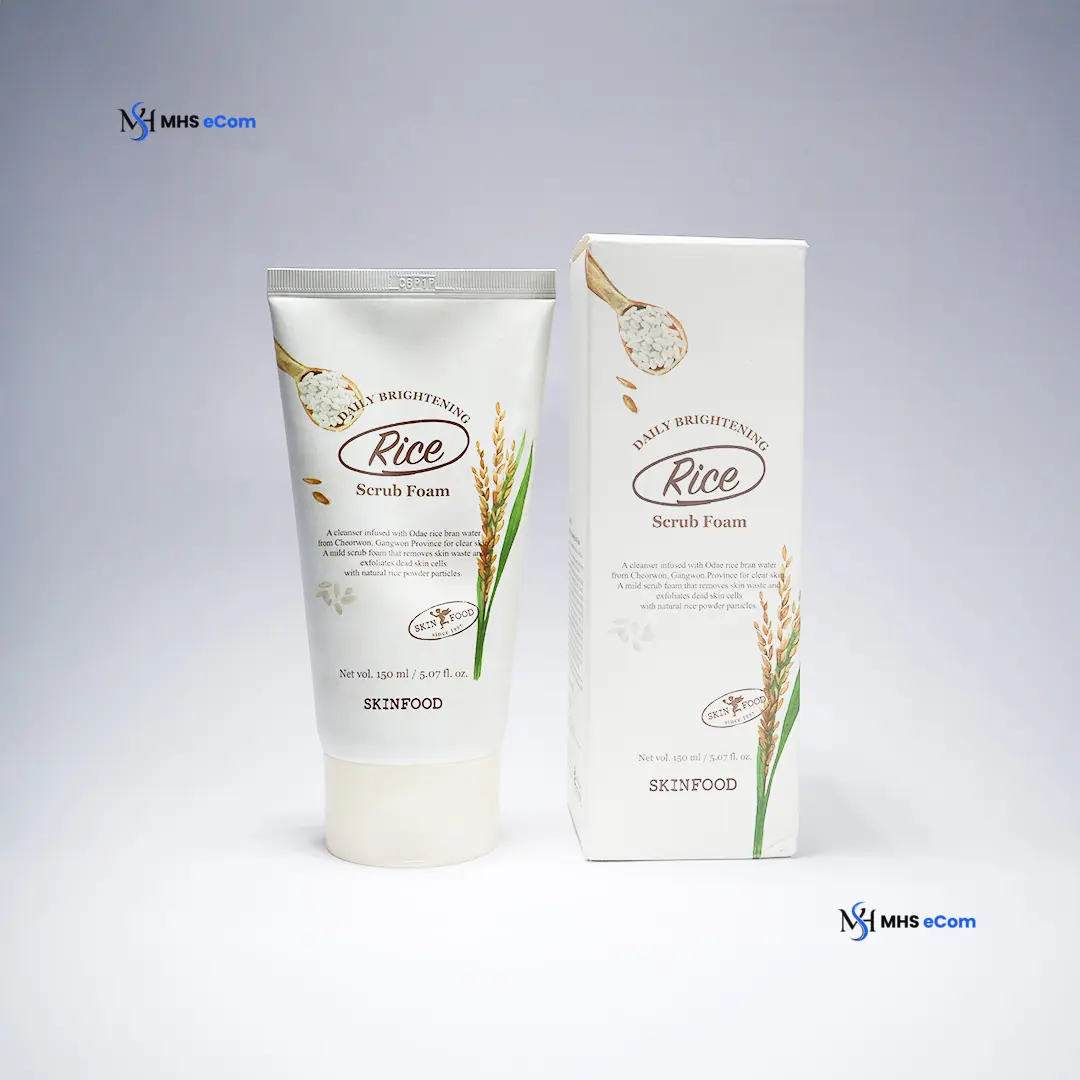 SkinFood Rice Daily Brightening Scrub Foam 150 ml