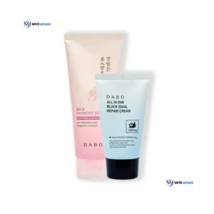 Student Combo: Dabo Rice Cleanser + Dabo Snail Moisturizer