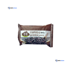 Sungwon Cosmetics Massage Soap 150 g - BLACK SULFUR SALT