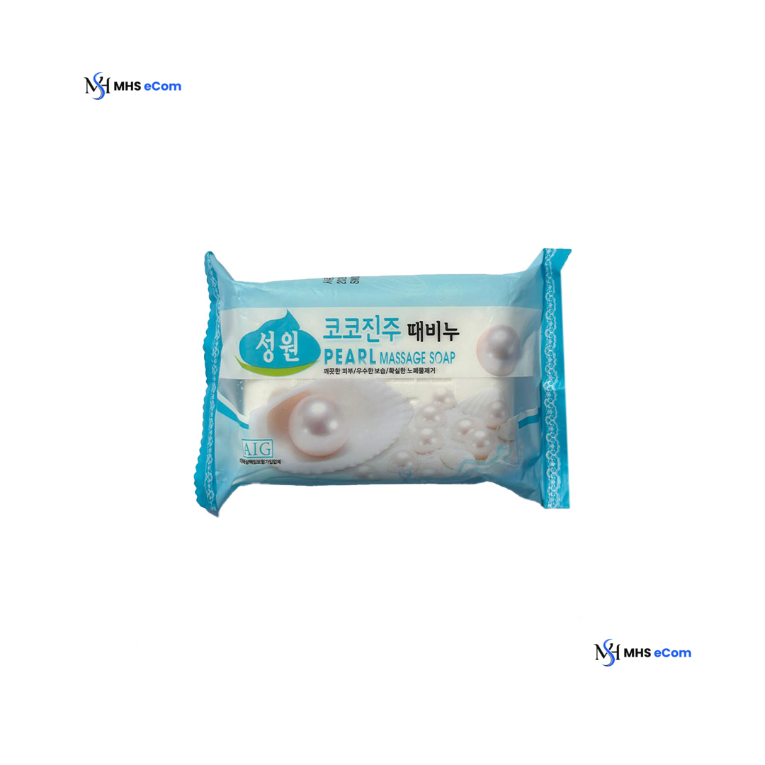 Sungwon Cosmetics Massage Soap 150 g - PEARL