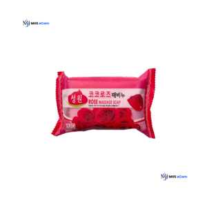 Sungwon Cosmetics Massage Soap 150 g - ROSE